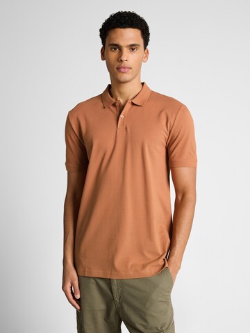 TOM TAILOR DENIM Shirt in Oranje: voorkant