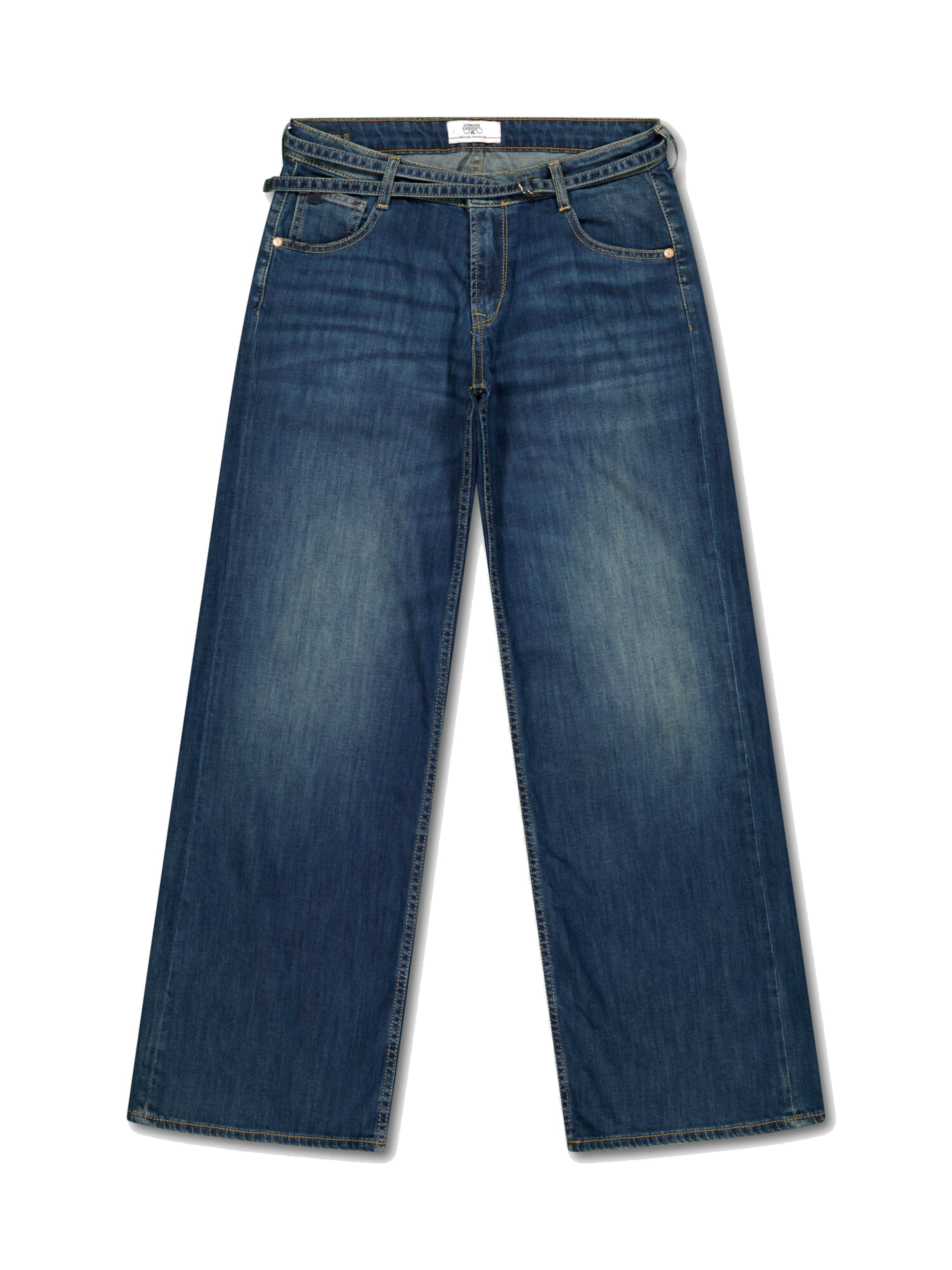 Le Temps Des Cerises Jeans in 24 in de kleur Blauw, Productweergave