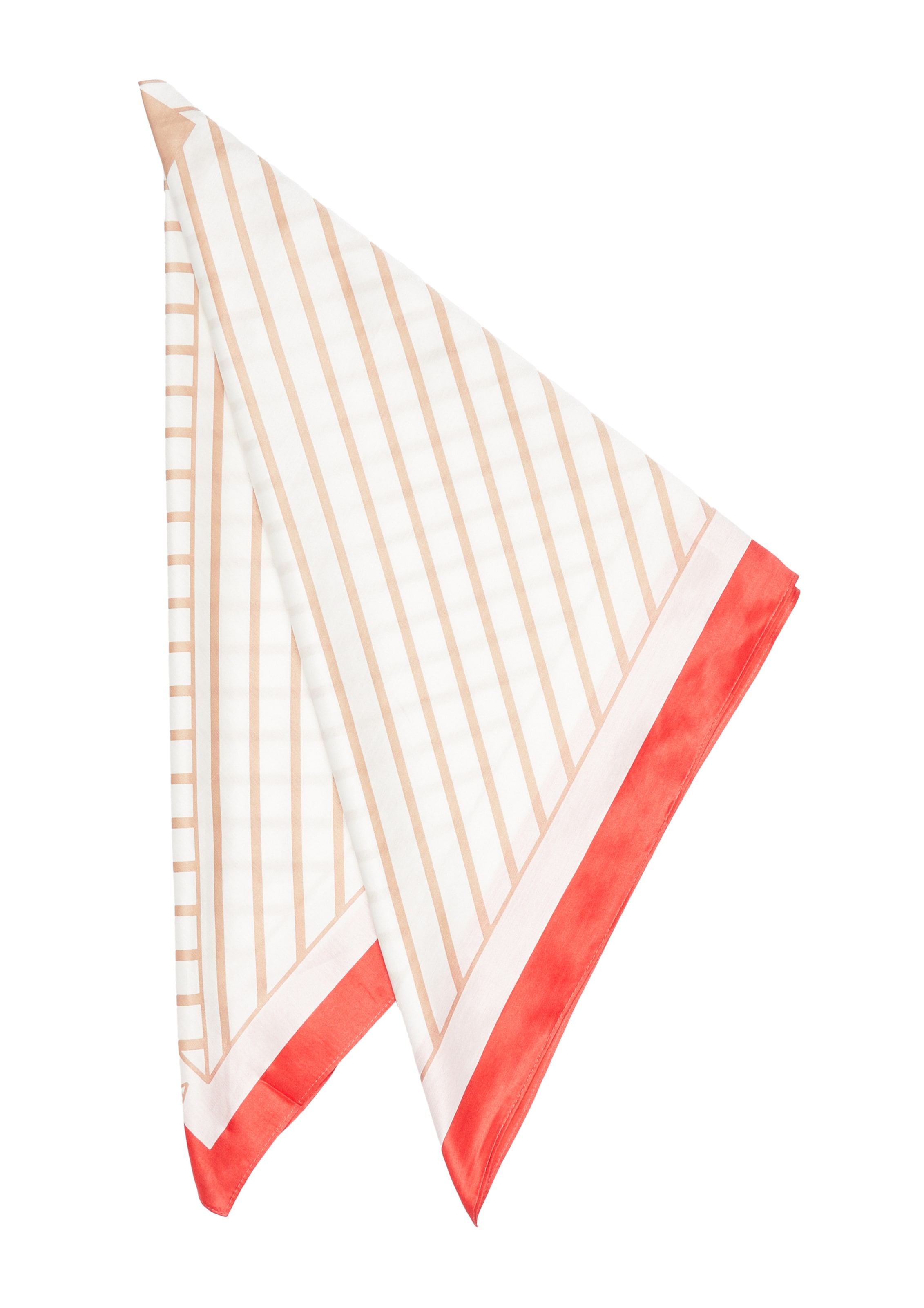Foulard COMMA en beige : devant