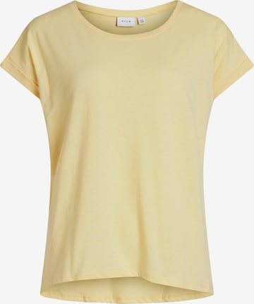 VILA T-shirt 'Dreamers' i gul: framsida
