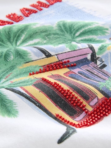 T-shirt Next en blanc