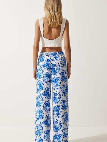 Wide Leg Pantalon Happiness İstanbul en beige