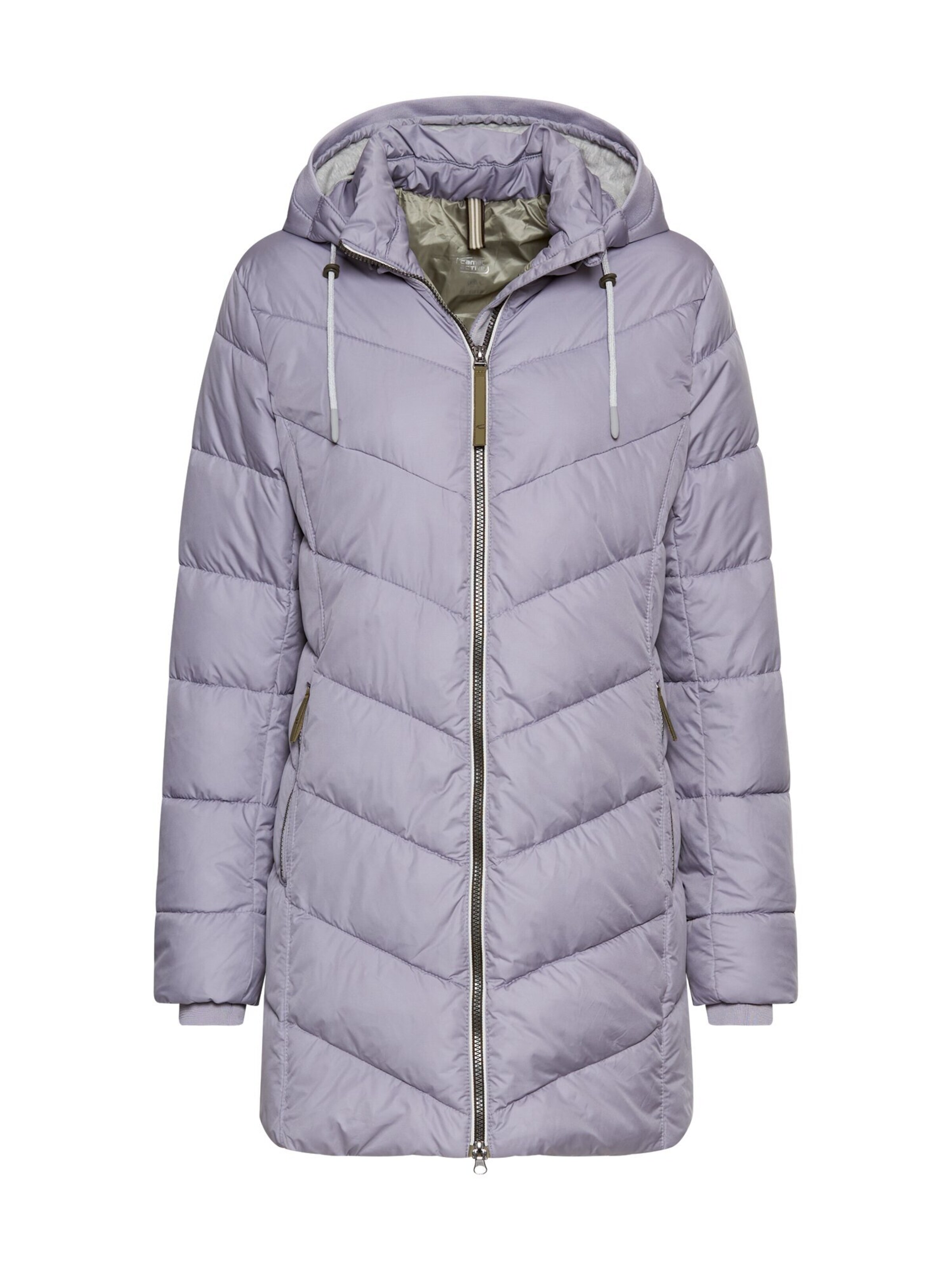 CAMEL ACTIVE Winter Jacket in Purple: front