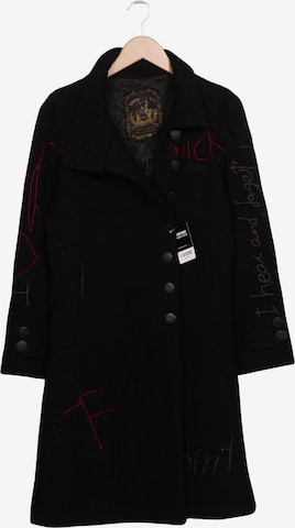 Desigual Mantel XL in Schwarz: Vorderseite