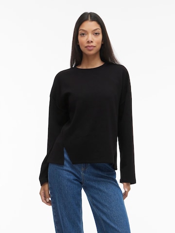 VILA Sweatshirt 'VISIFFI' in Schwarz: Vorderseite