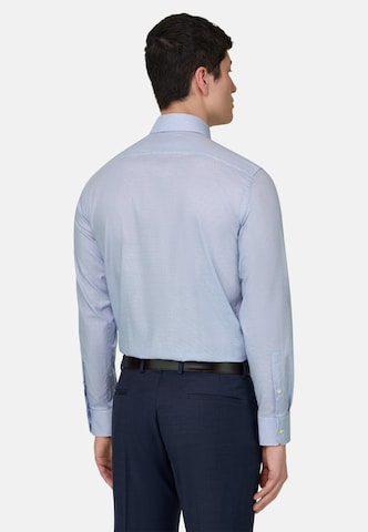 Boggi Milano Slim fit Button Up Shirt ' Napoli' in Blue
