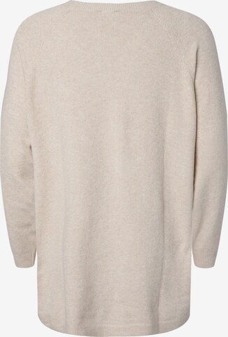 Pull-over 'CASUNNY' Zizzi en beige