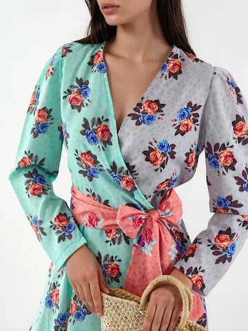 MSN Collection Jurk in Groen