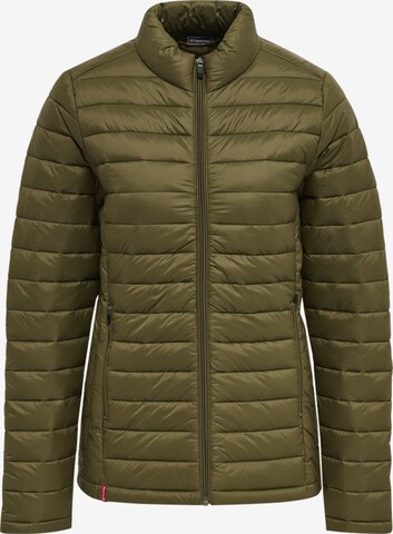 Hummel Between-Season Jacket in Green: front