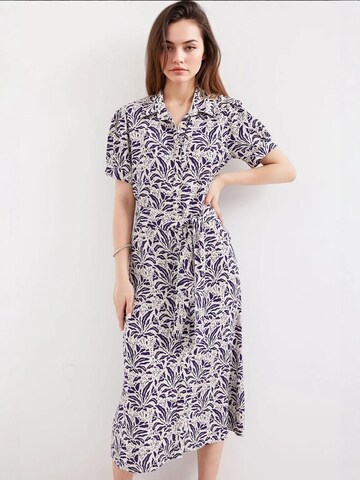 Abito camicia di Bigdart in blu: frontale