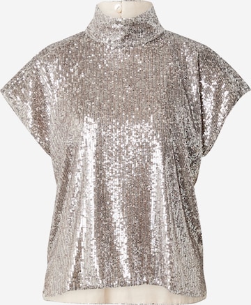 DRYKORN Blouse 'ALARIA' in Zilver: voorkant