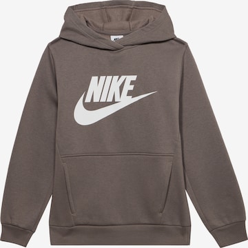Nike Sportswear Collegepaita 'CLUB FLC' värissä harmaa: etupuoli