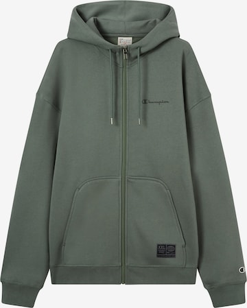 pelēks Champion Authentic Athletic Apparel Sportiska jaka: no priekšpuses