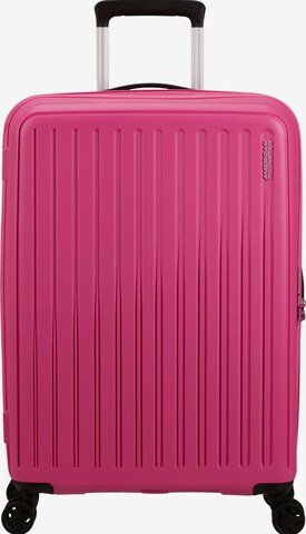 American Tourister Trolleyväska 'REJOY SPINNER 68/25 TSA' i rosa: framsida