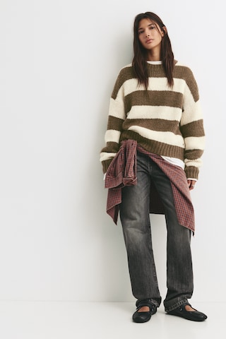 Pull&Bear Pulóver 'PACIFIC' - barna