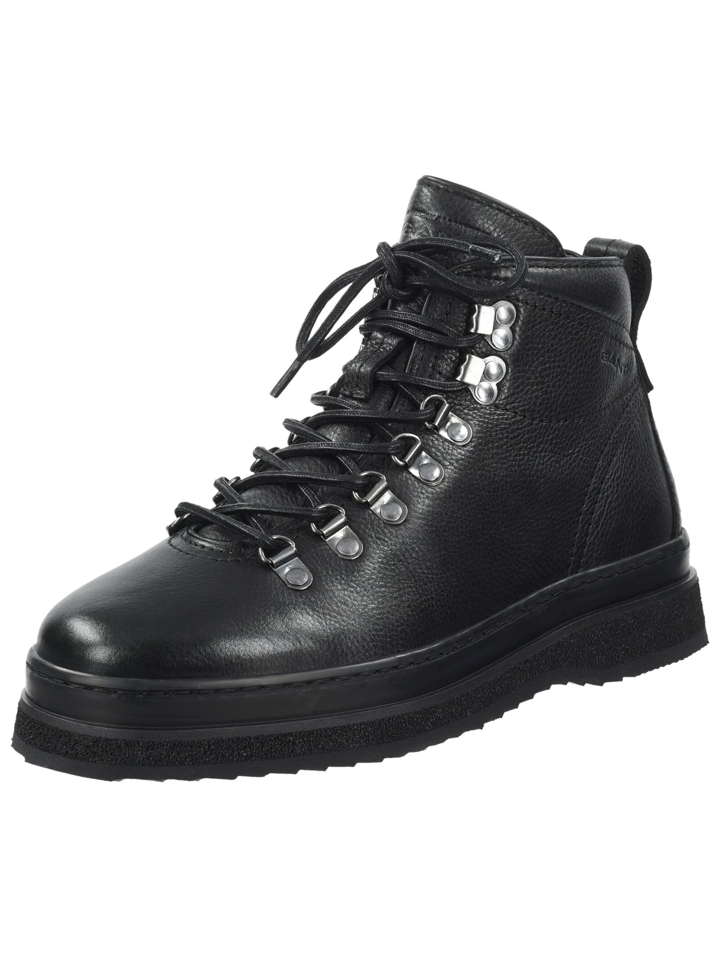 Boots stringati di GANT in nero: frontale
