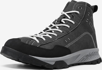 YOUTHUP Sneaker high 'Luftstrom' in Grau: Vorderseite
