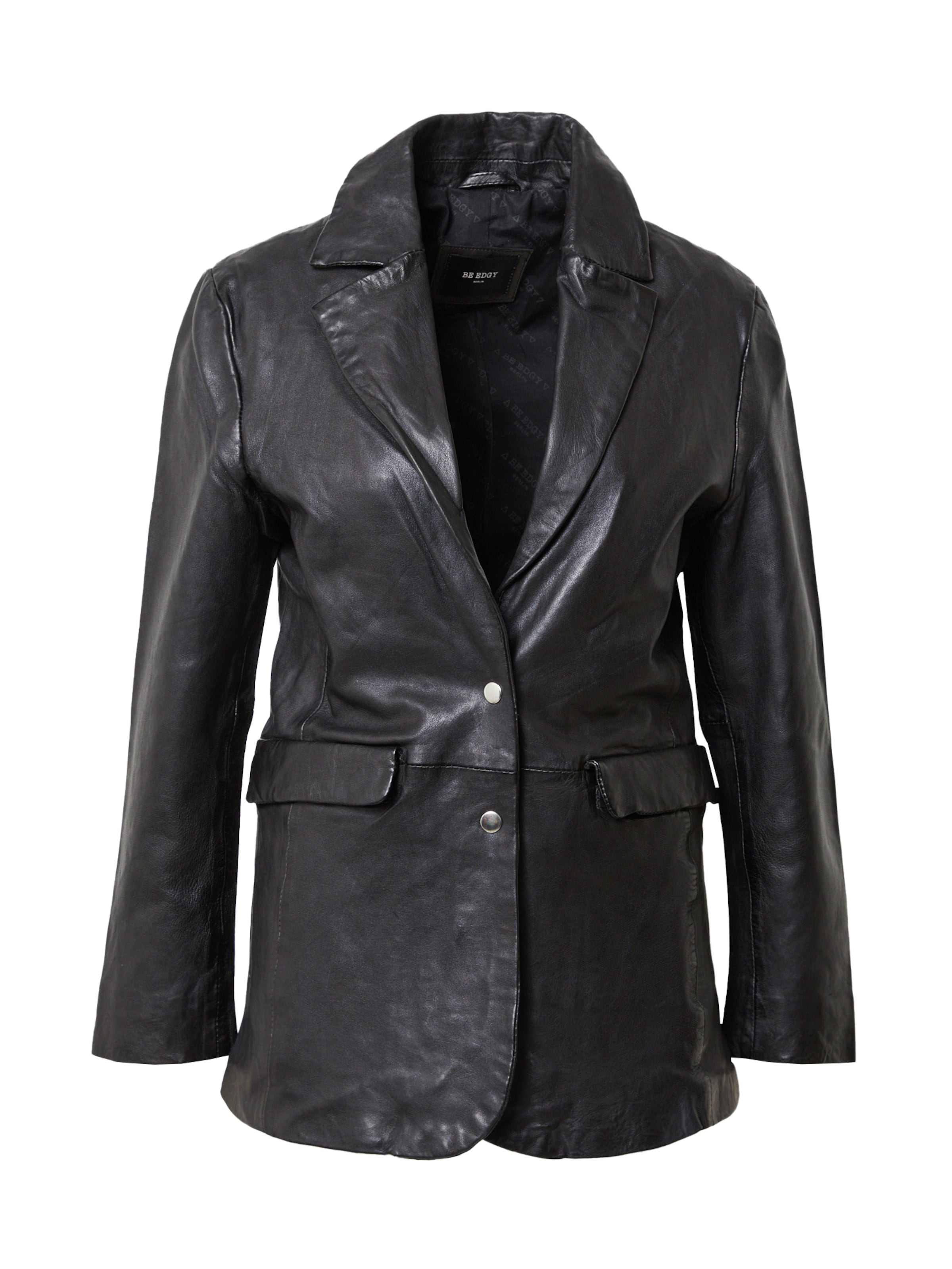 BE EDGY Blejzer - Čierna: predná strana