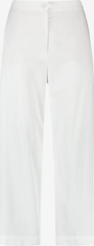 GERRY WEBER Wide Leg Hose in Weiß: predná strana