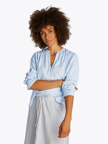 TOMMY HILFIGER Bluse in Blau: Vorderseite