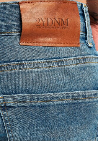 2Y Premium Regular Jeans in Blauw