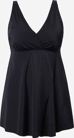 Studio Untold Slaapshirt in Zwart: voorkant