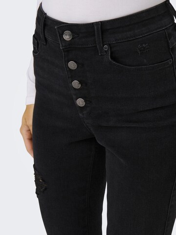 ONLY Skinny Jeans 'JOSIE' in Zwart