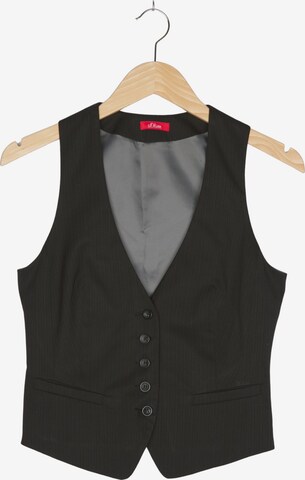 s.Oliver RED LABEL Vest in XS in Black: front