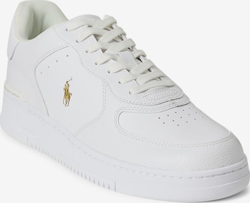 balta Polo Ralph Lauren Sportbačiai be auliuko: priekis