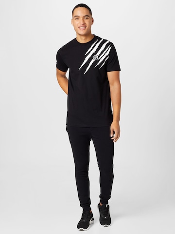 Maglietta 'Scratch' di Plein Sport in nero