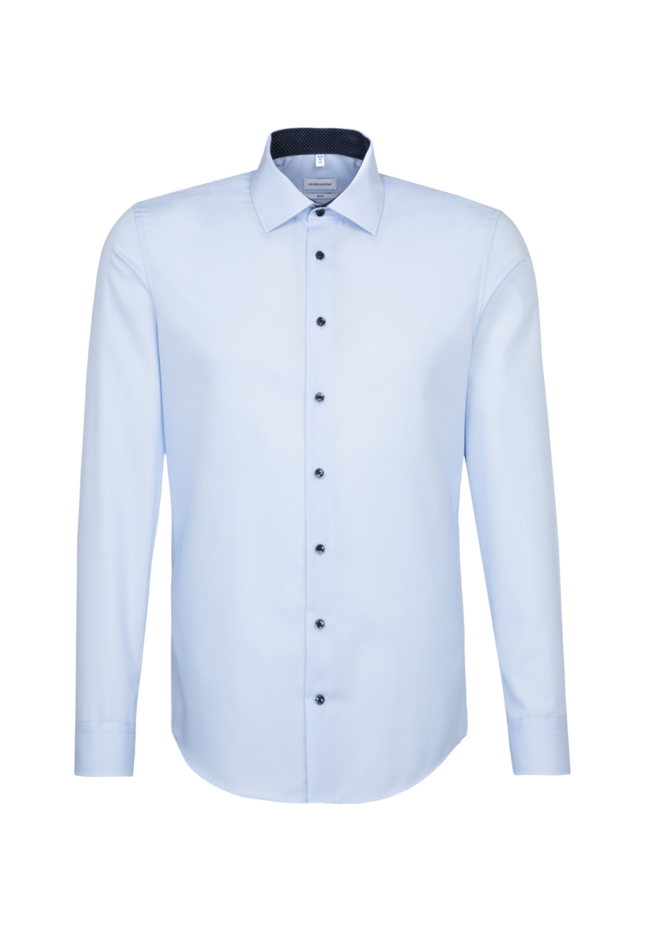 Chemise business ' Slim ' SEIDENSTICKER en bleu : devant
