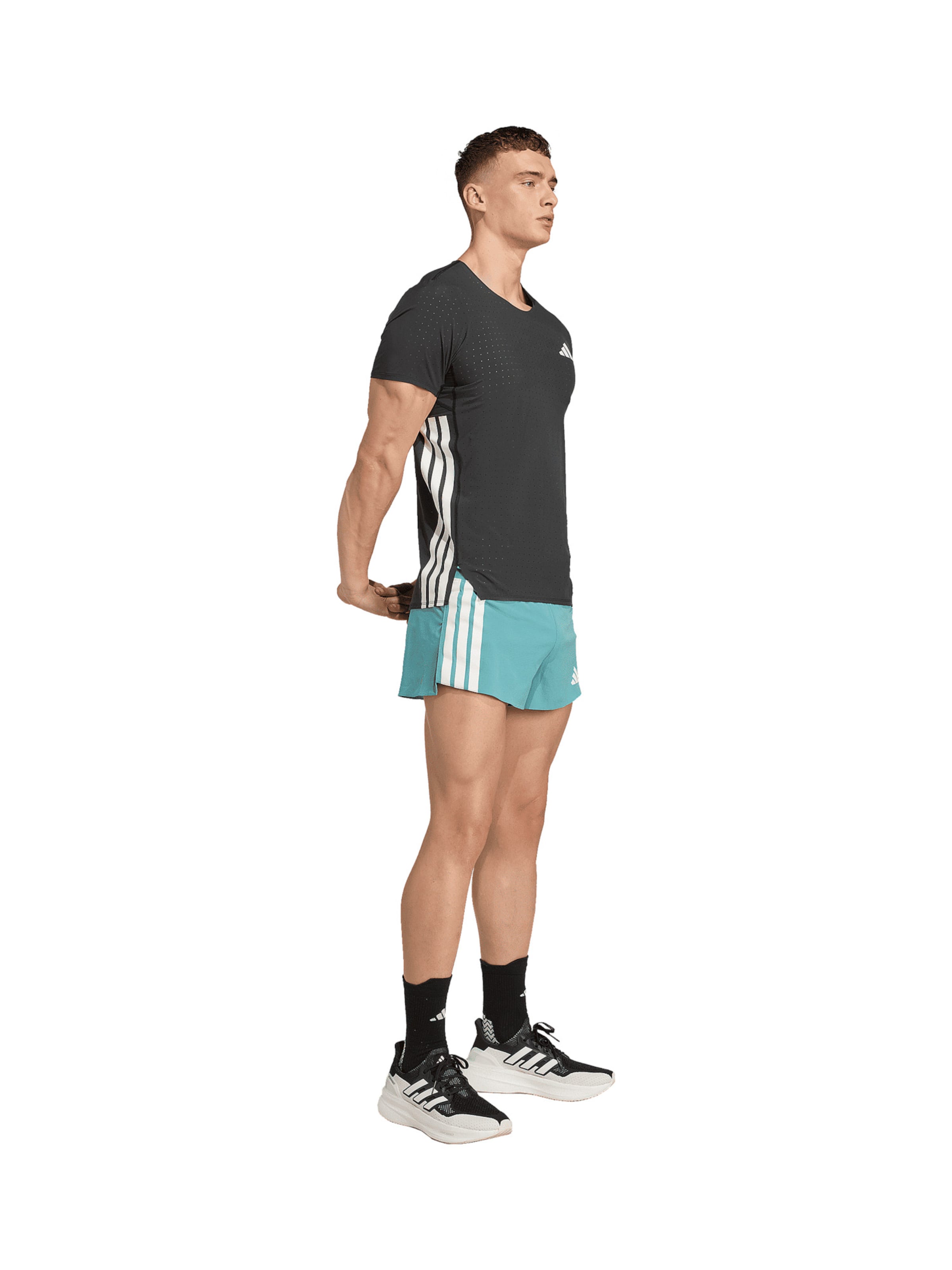 ADIDAS PERFORMANCE Slim fit Sports trousers 'Adizero' in Blue