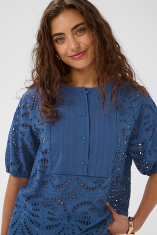 CULTURE - Blusa 'CUAkeena' en azul