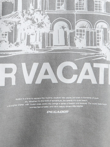 Pegador - Sweatshirt 'Bovec' em cinzento