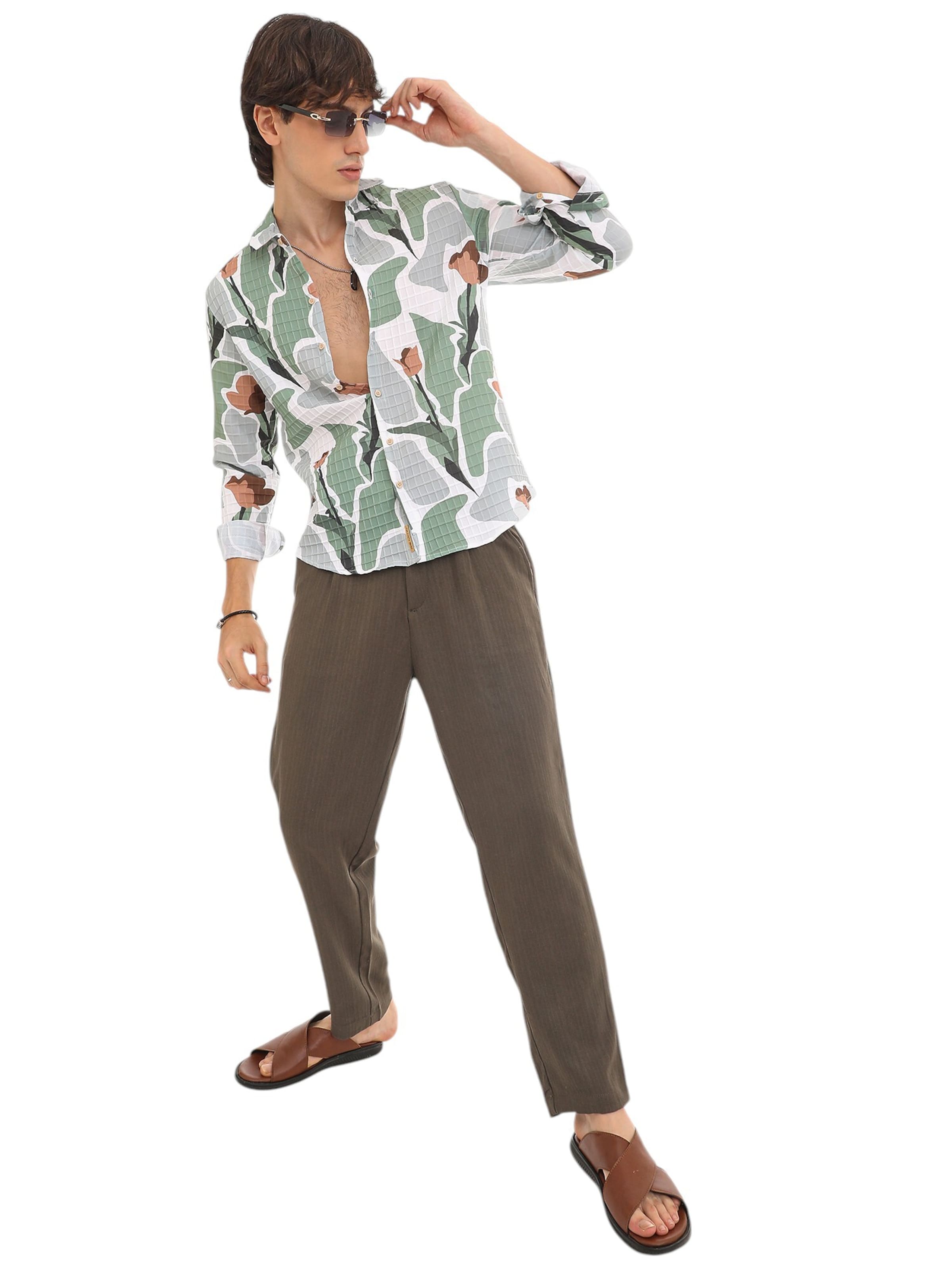 Campus Sutra Rovný strih Košeľa 'Lilliana' - Biela