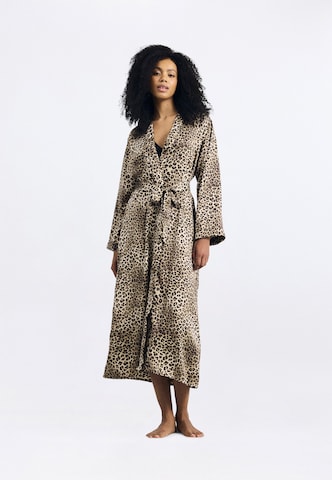 Hunkemöller Bathrobe long in Black: front
