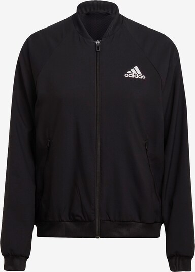 ADIDAS SPORTSWEAR Veste de sport 'Melbourne ' en noir / blanc, Vue avec produit