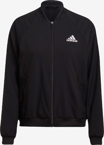 ADIDAS SPORTSWEAR Sportjacke 'Melbourne ' in Schwarz: predná strana