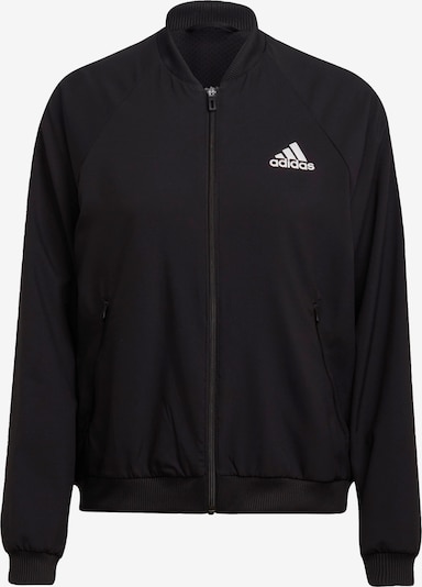 ADIDAS SPORTSWEAR Sportjas 'Melbourne ' in de kleur Zwart / Wit, Productweergave
