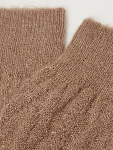 CALZEDONIA Leg Warmers in Beige