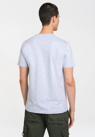 LOGOSHIRT Shirt 'Brutus' in Grey