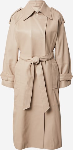 IVY OAK Between-Seasons Coat in Beige: front