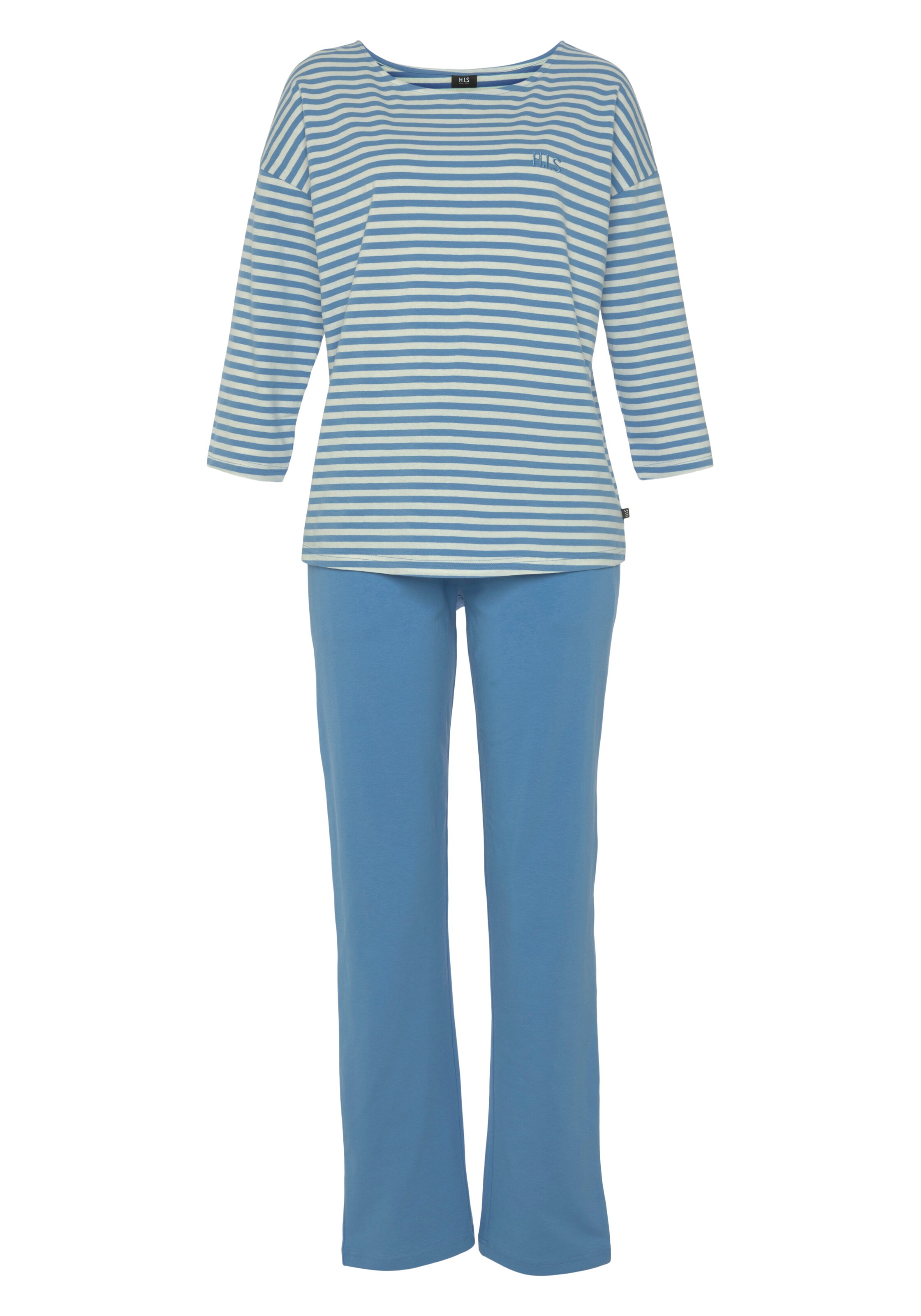 H.I.S Пижама в Синий: спереди