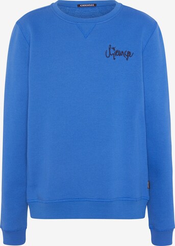 CHIEMSEE Sweatshirt in Blau: predná strana