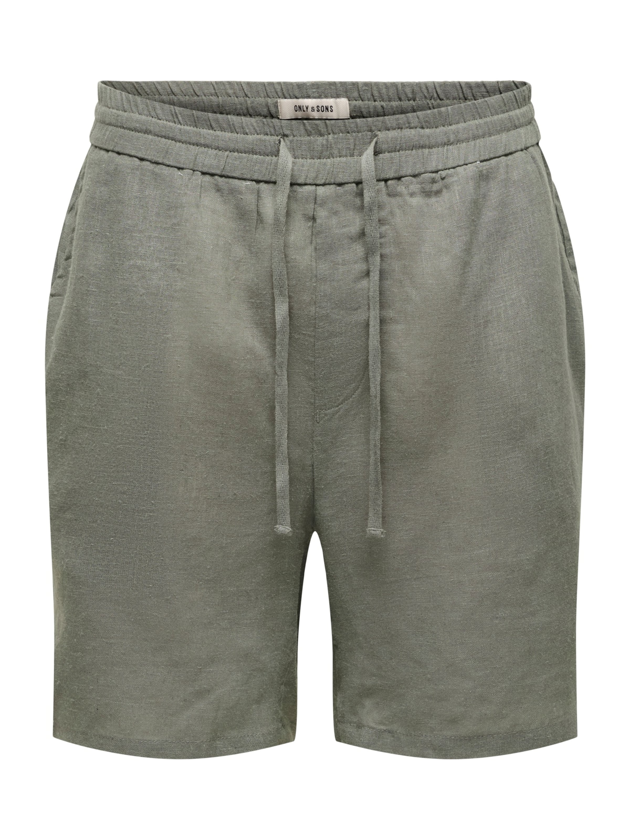 Only & Sons Szabványos Nadrág 'ONSLAURENCE' - szürke: elől