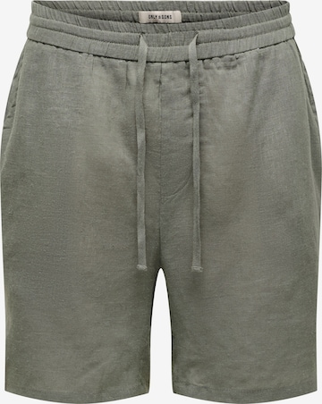 Only & Sons Nadrág 'ONSLAURENCE' - szürke: elől