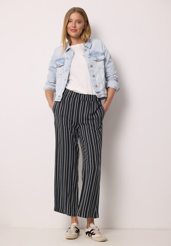 Street One Studio Loosefit Hose in Schwarz: Vorderseite