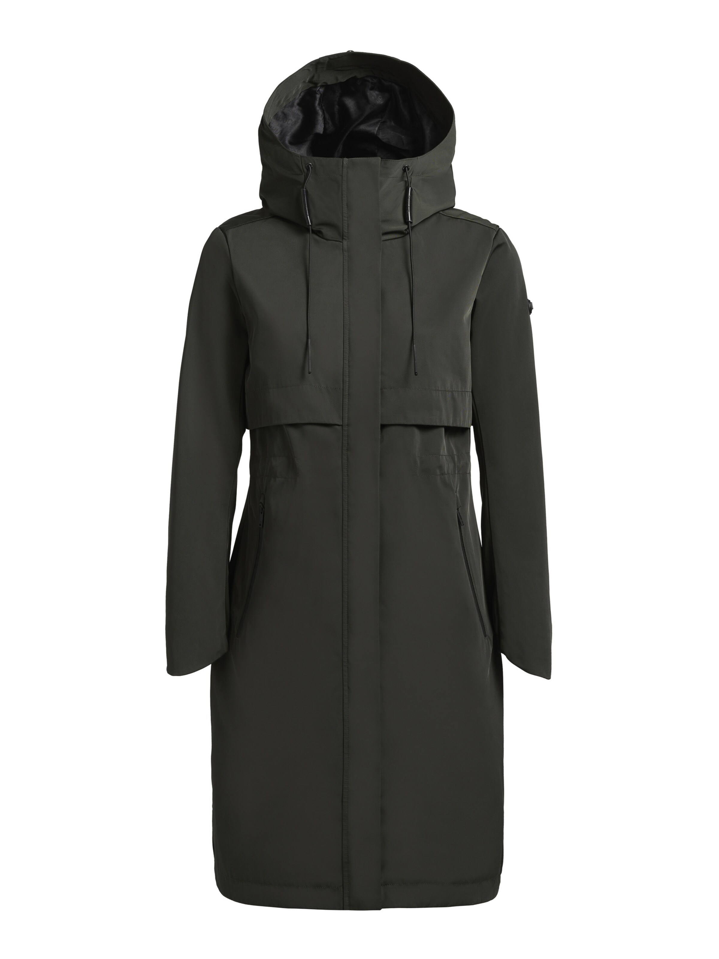 khujo Between-Seasons Parka 'MANAO' in Green: front