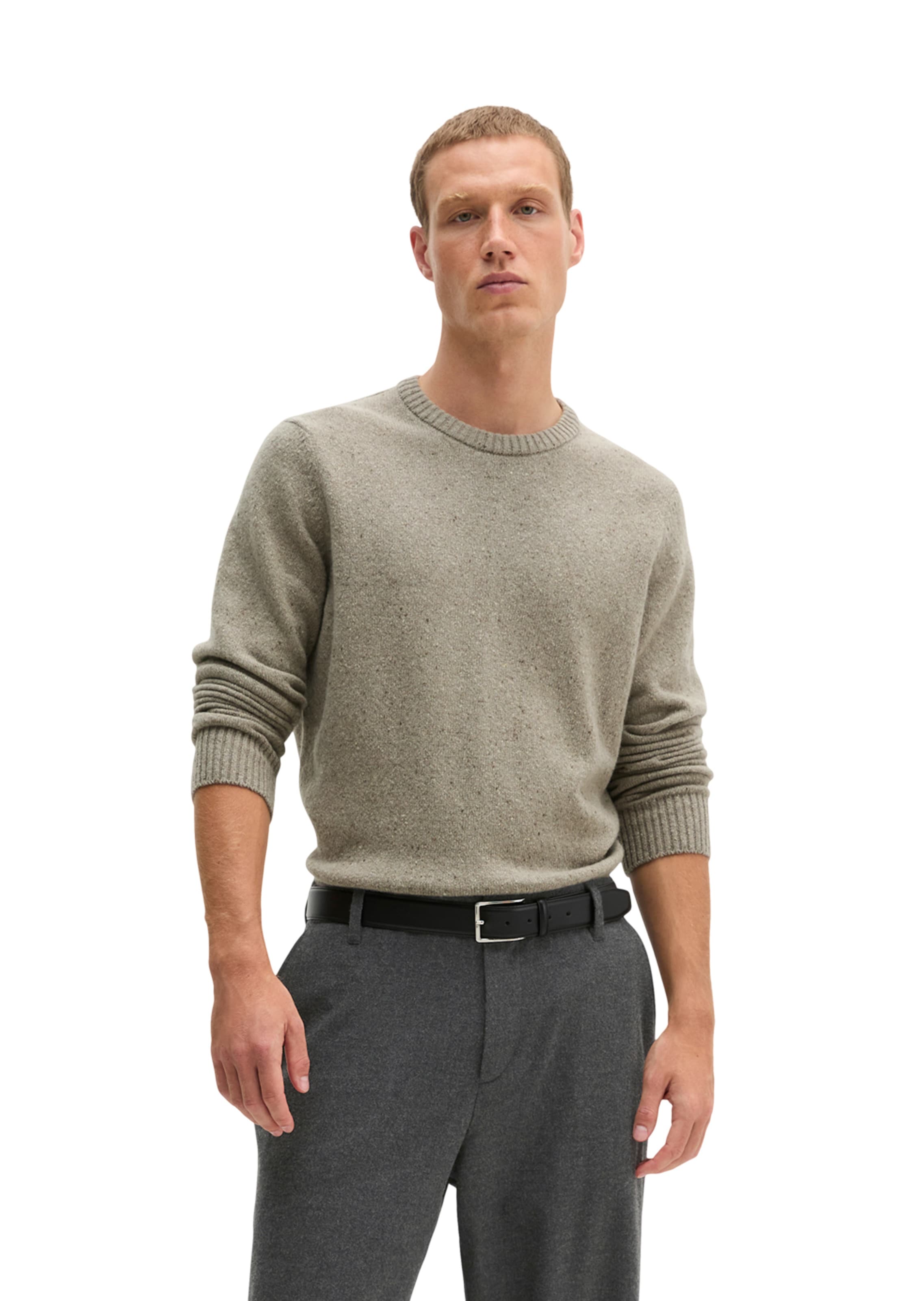 Marc O'Polo Pullover in Braun: Vorderseite