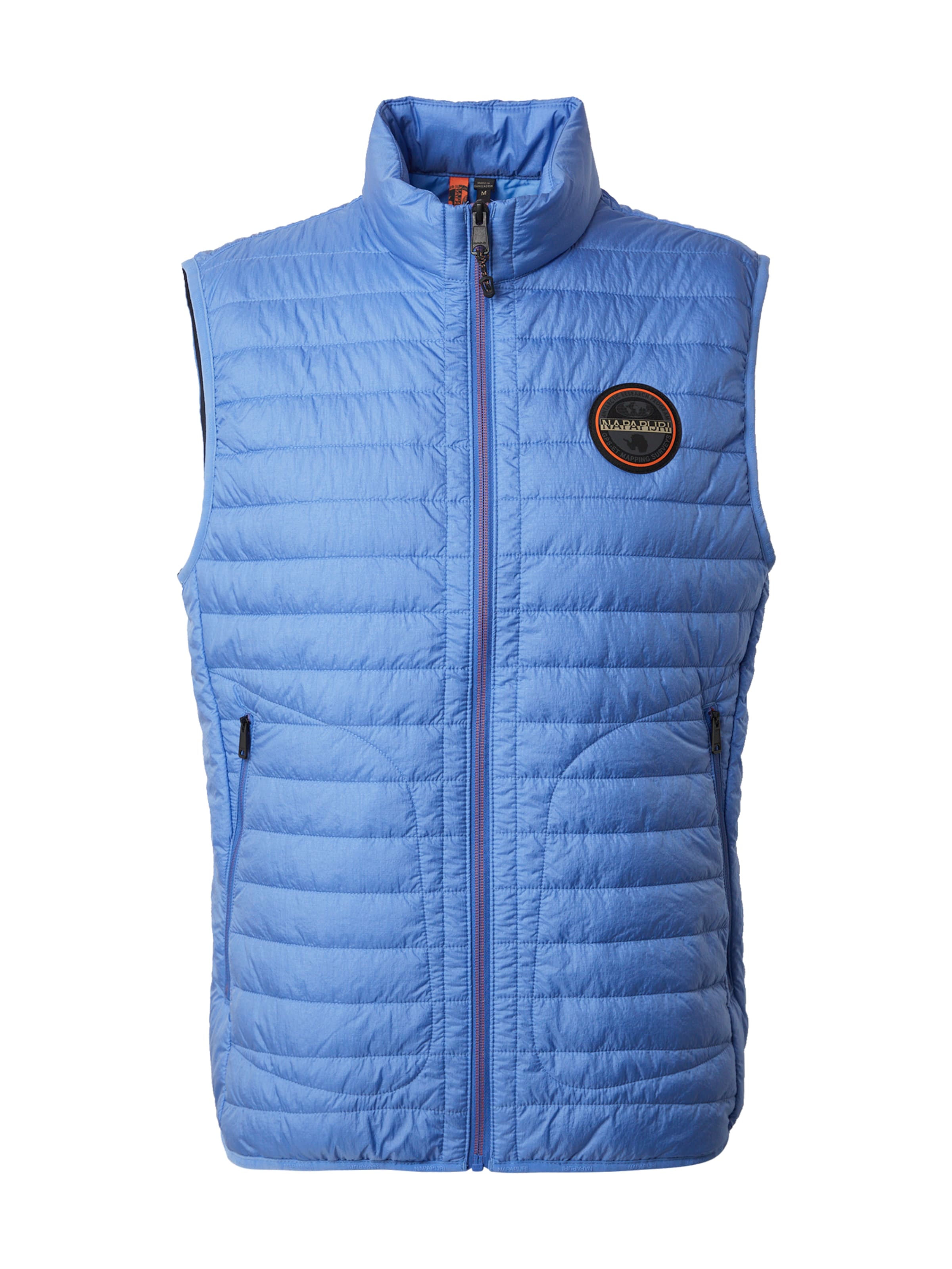 NAPAPIJRI Елек 'A-AMIATA' в синьо: отпред